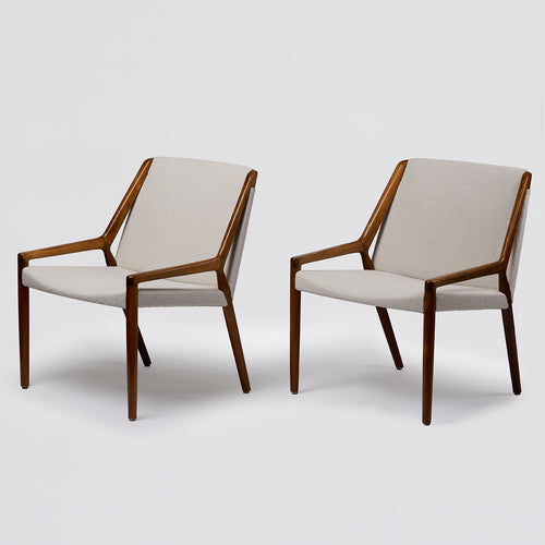 Ejner Larsen + Aksel Bender Madsen Pair of Chairs