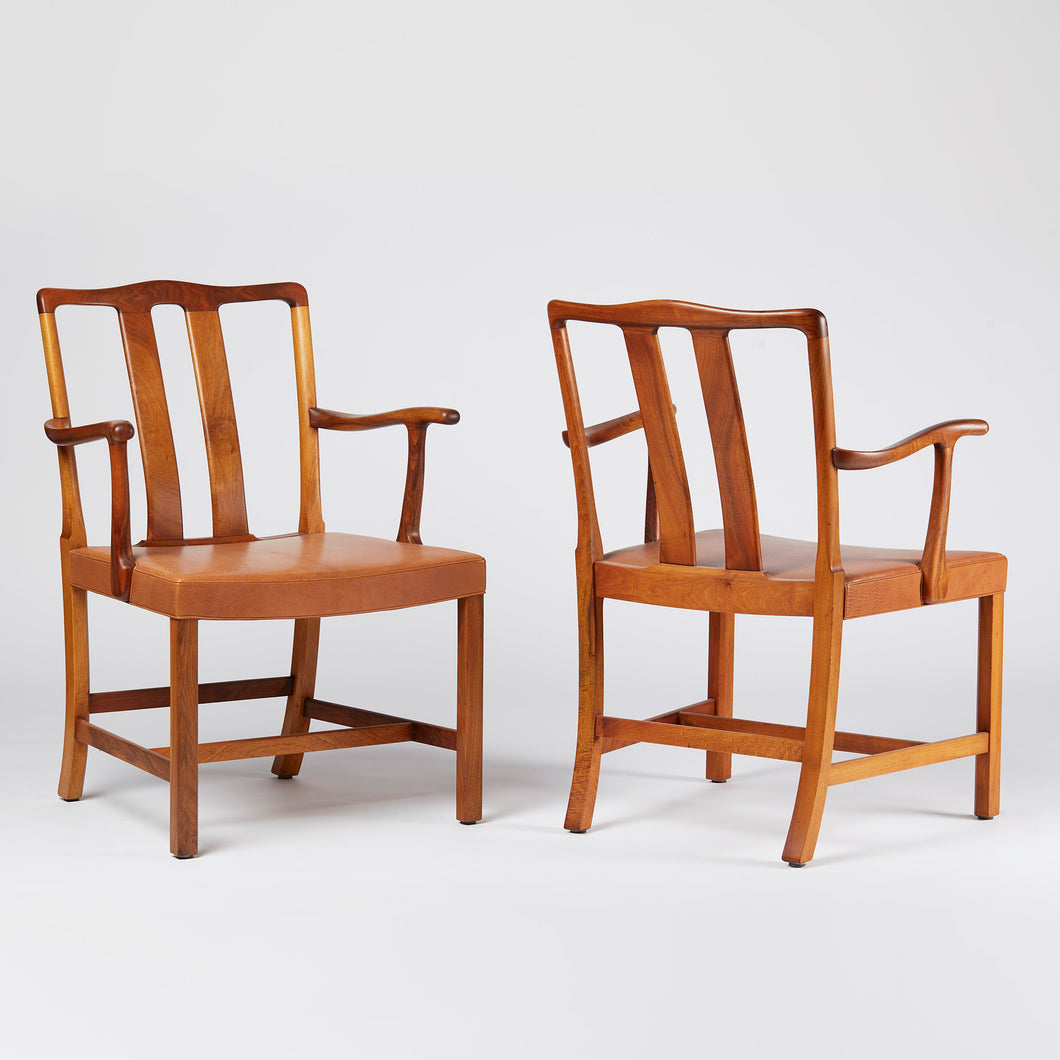 Ole Wanscher Pair of Ming Chairs