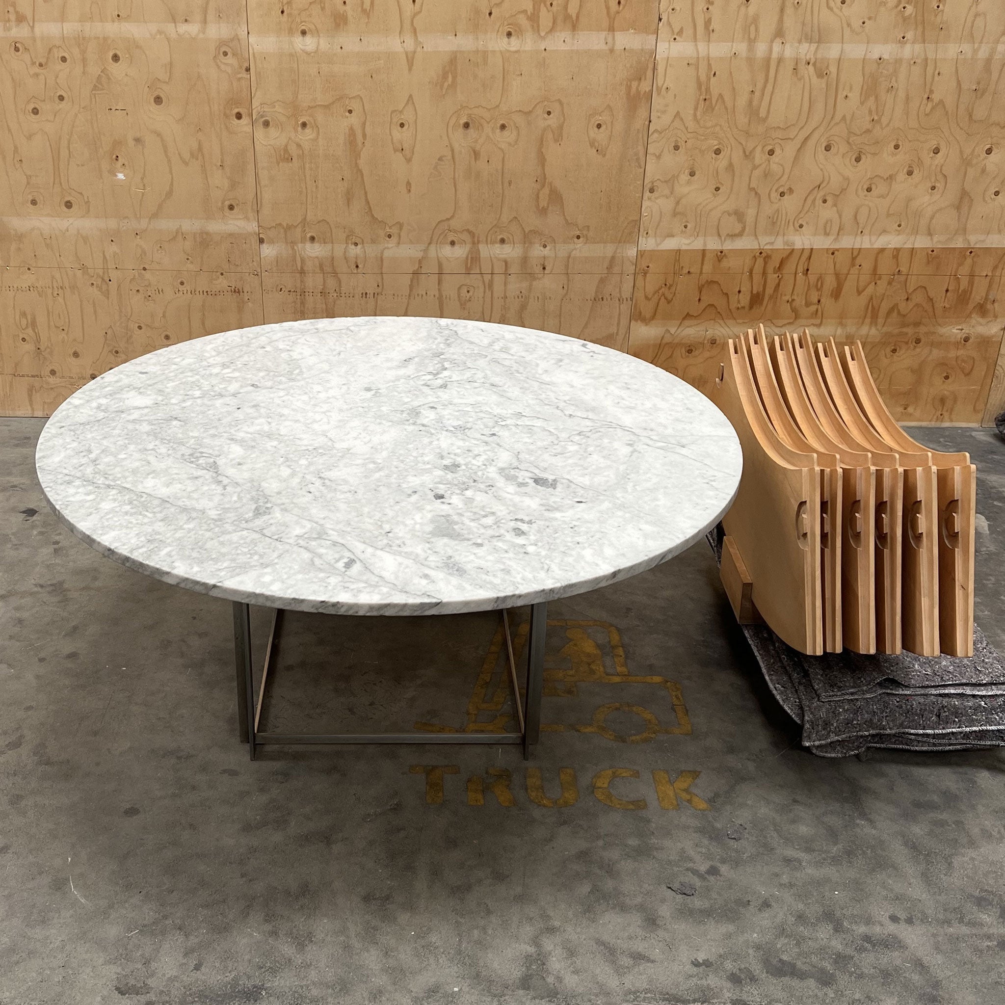 Poul Kjærholm PK54 Dining Table with Leaves -SOLD – modernlink