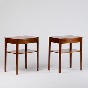 Ole Wanscher Pair of Side Tables