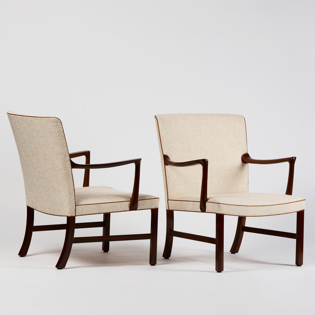 Ole Wanscher Pair of Lounge Chairs