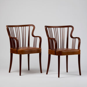 Flemming Lassen Pair of Arm Chairs