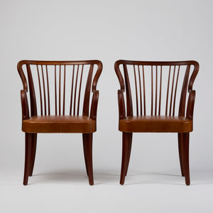 Flemming Lassen Pair of Arm Chairs