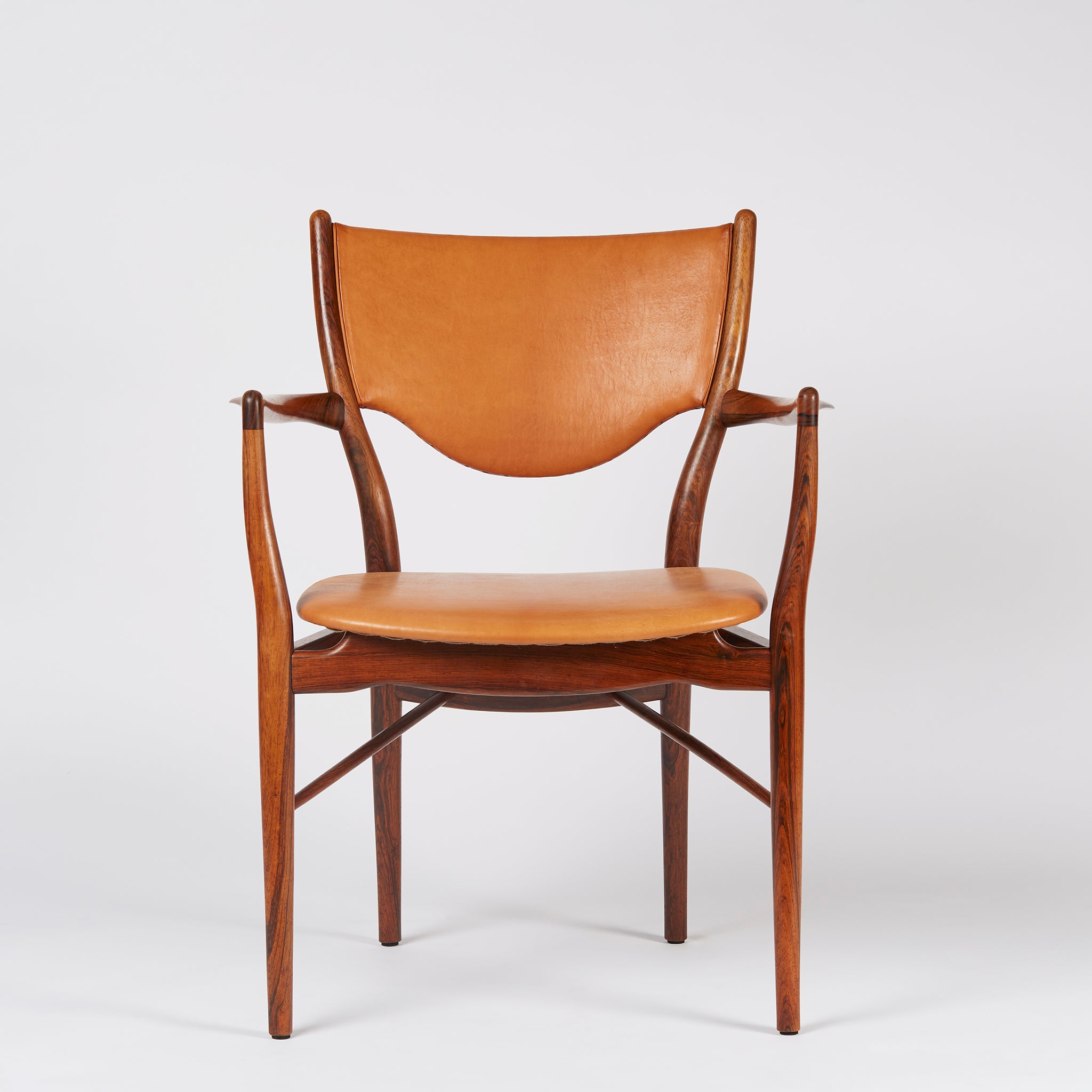 For Sale | Finn Juhl Jupiter lounge chair in black leather