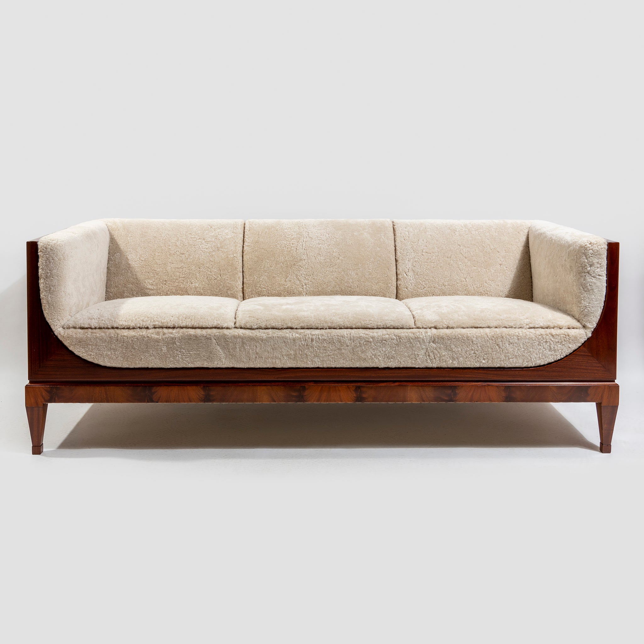 A Mahogany Settee by Frits Henningsen