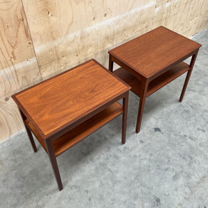 Ole Wanscher Pair of Side Tables - SOLD