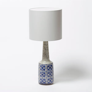 Soholm Blue and White Ceramic Lamp