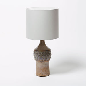 Soholm Crescent Stamped Ceramic Lamp - SOLD